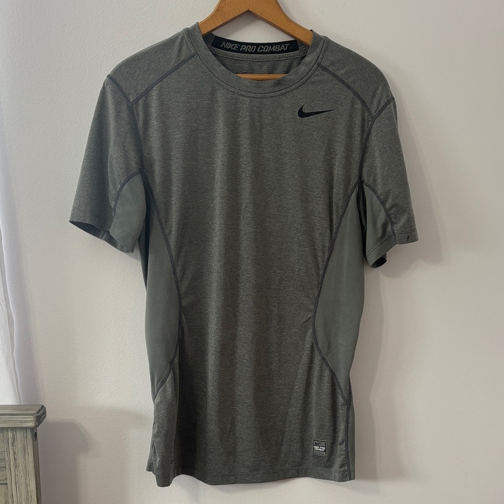 Nike Pro Combat Gray Men's Shirt